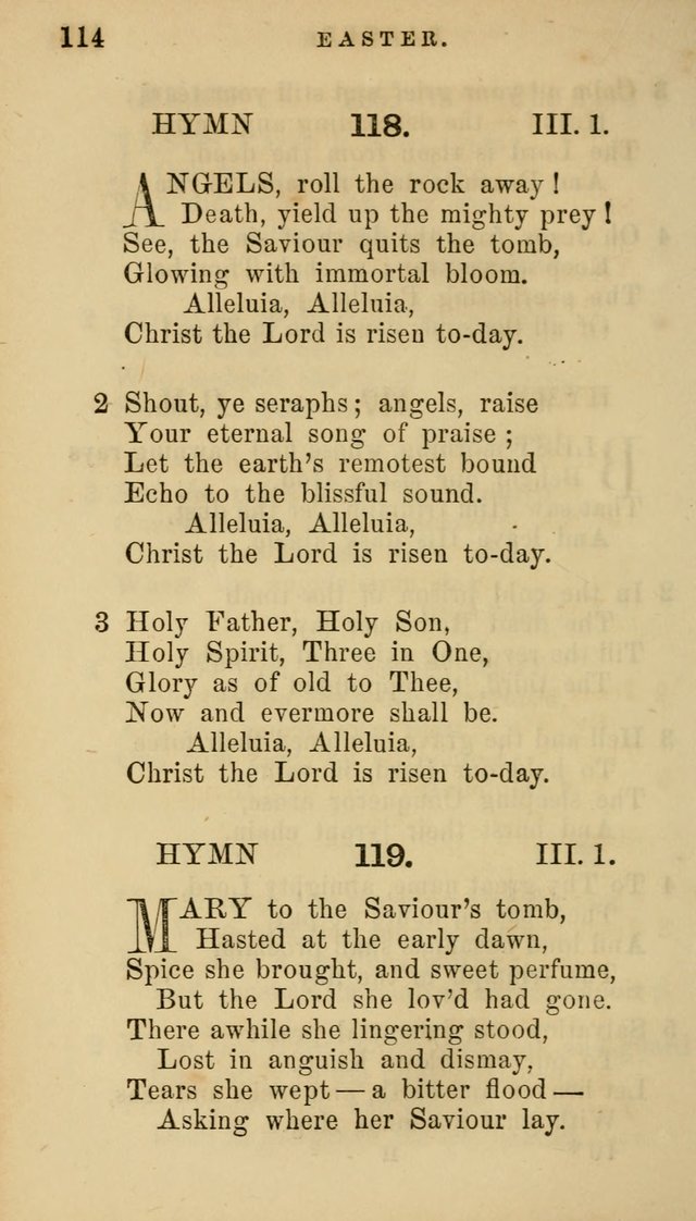 Hymns for Church and Home page 118