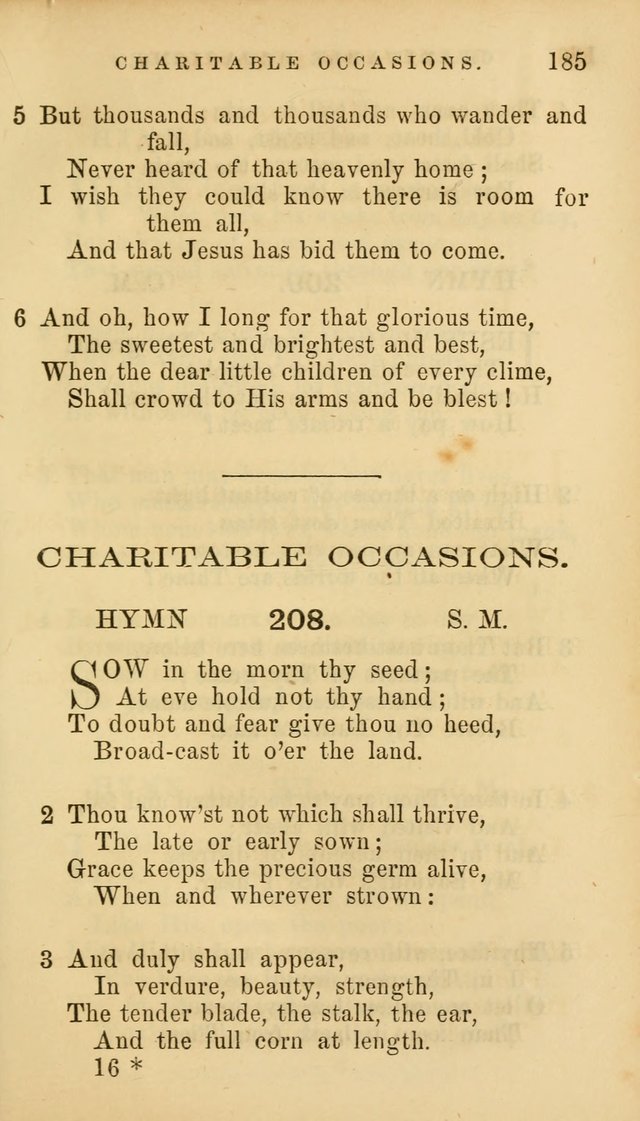 Hymns for Church and Home page 189