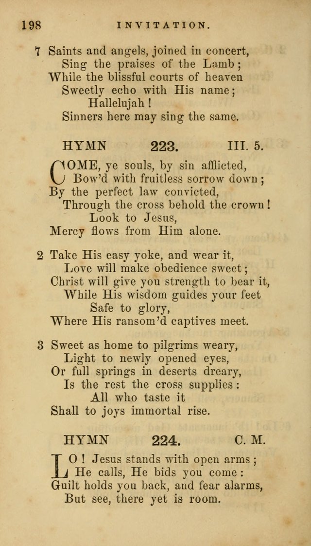 Hymns for Church and Home page 202