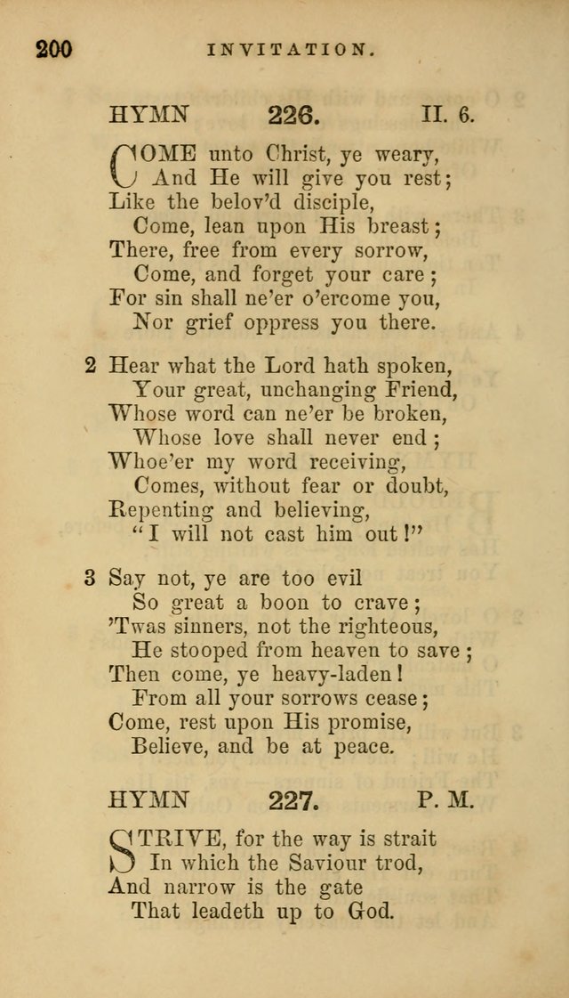 Hymns for Church and Home page 204