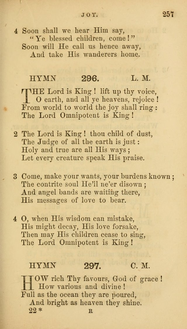 Hymns for Church and Home page 261