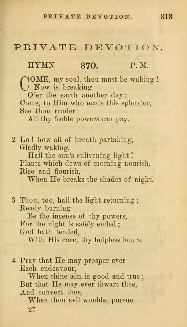 Hymns for Church and Home page 317