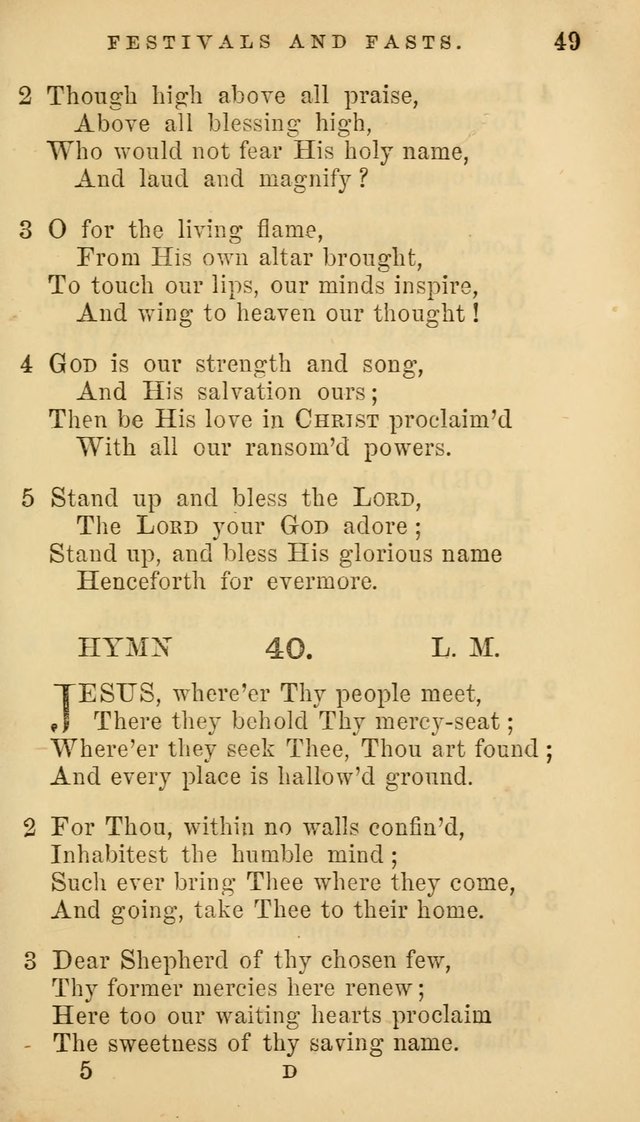 Hymns for Church and Home page 49