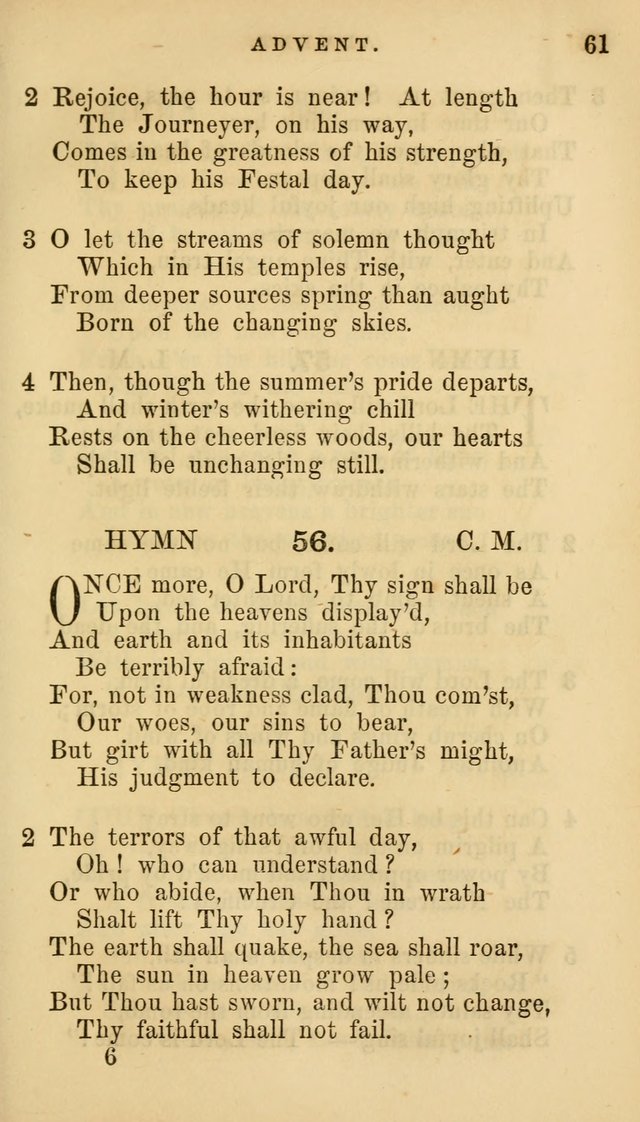 Hymns for Church and Home page 61