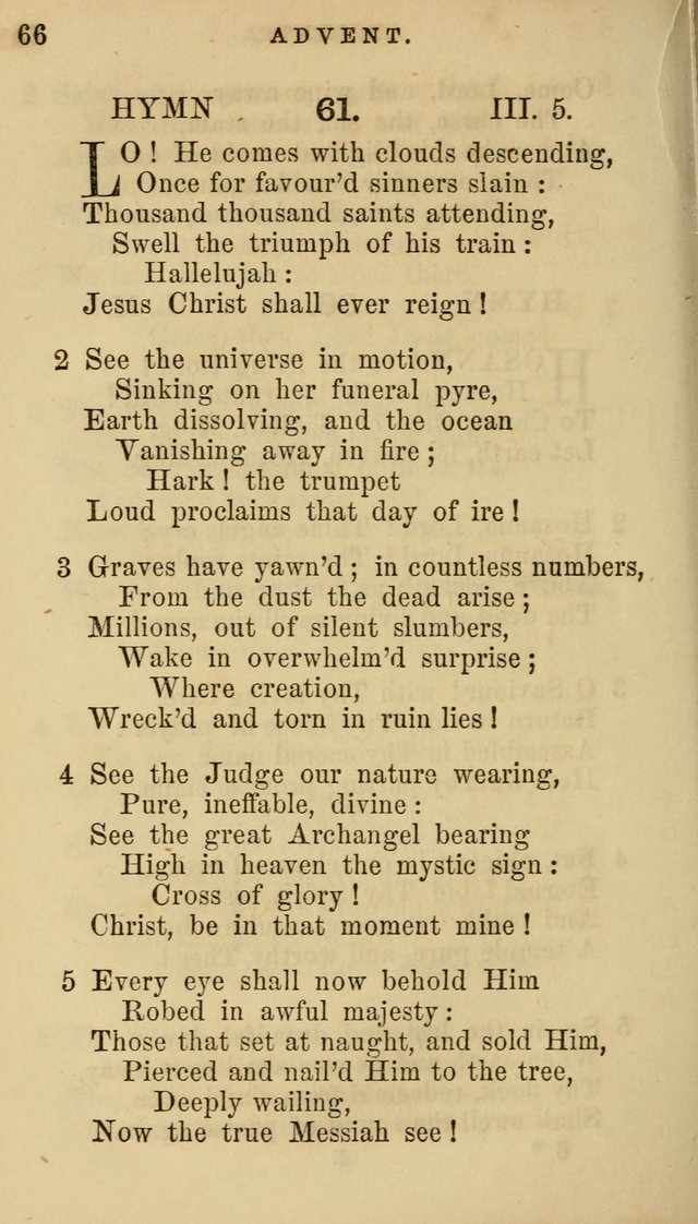 Hymns for Church and Home page 66