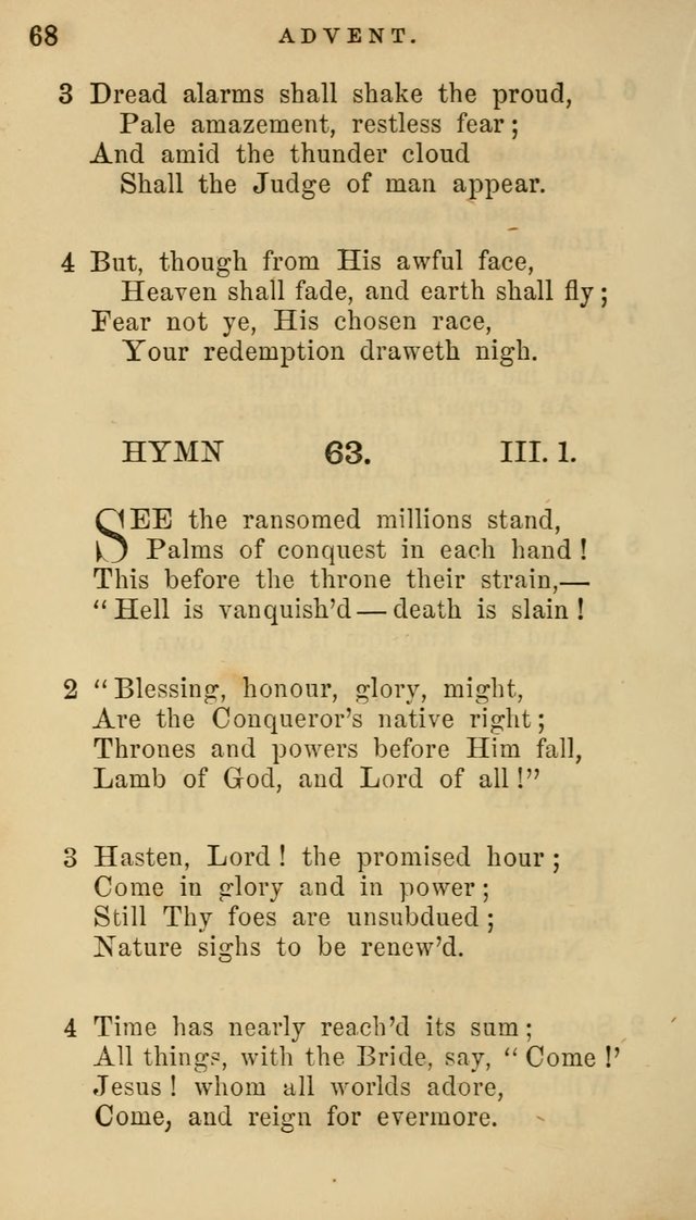 Hymns for Church and Home page 68