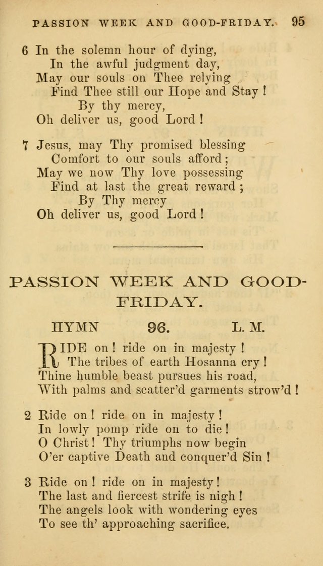Hymns for Church and Home page 95