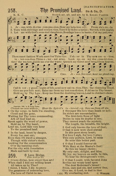 Hymns of the Christian Life: for the sanctuary, Sunday schools, prayer meetings, mission work and revival services page 172