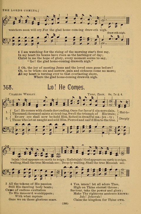 Hymns of the Christian Life: for the sanctuary, Sunday schools, prayer meetings, mission work and revival services page 253