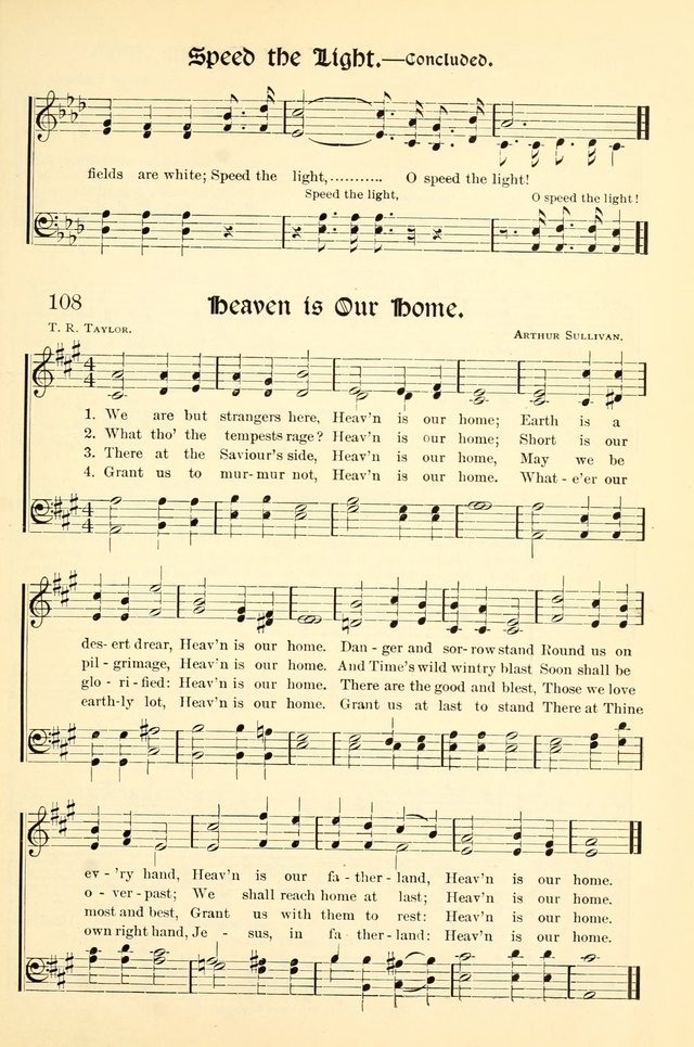 Hymns of the Christian Life. No. 3: for church worship, conventions, evangelistic services, prayer meetings, missionary meetings, revival services, rescue mission work and Sunday schools page 109