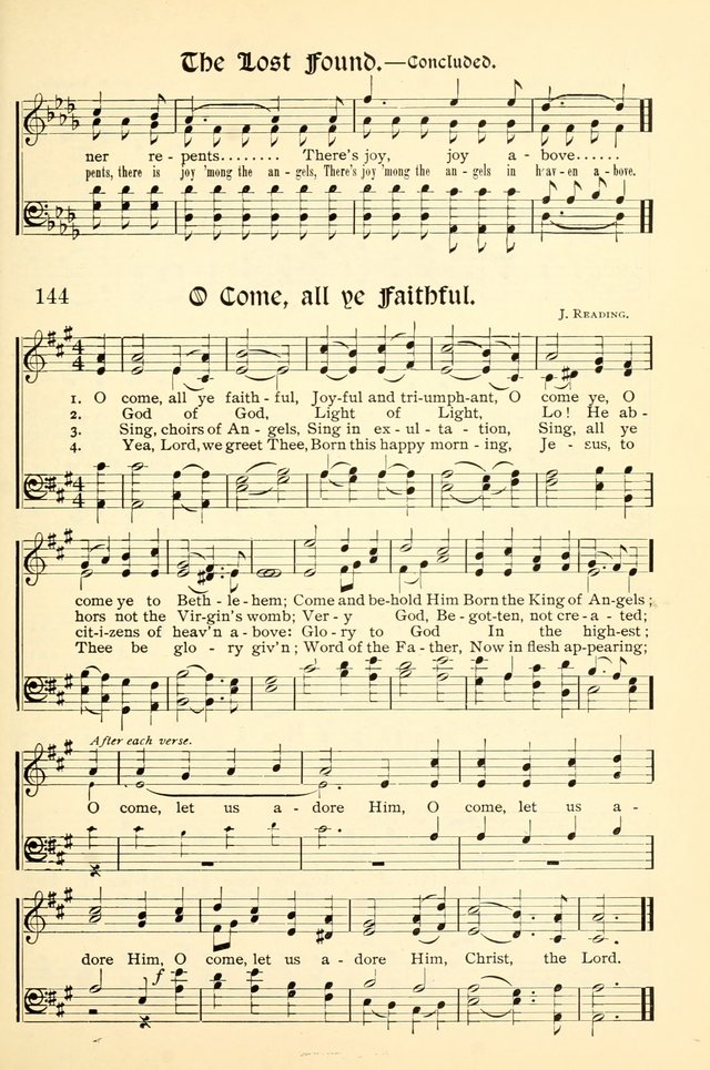 Hymns of the Christian Life. No. 3: for church worship, conventions, evangelistic services, prayer meetings, missionary meetings, revival services, rescue mission work and Sunday schools page 145