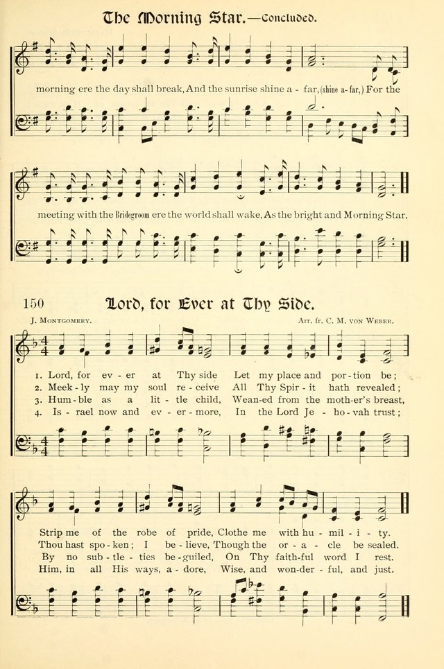 Hymns of the Christian Life. No. 3: for church worship, conventions, evangelistic services, prayer meetings, missionary meetings, revival services, rescue mission work and Sunday schools page 151