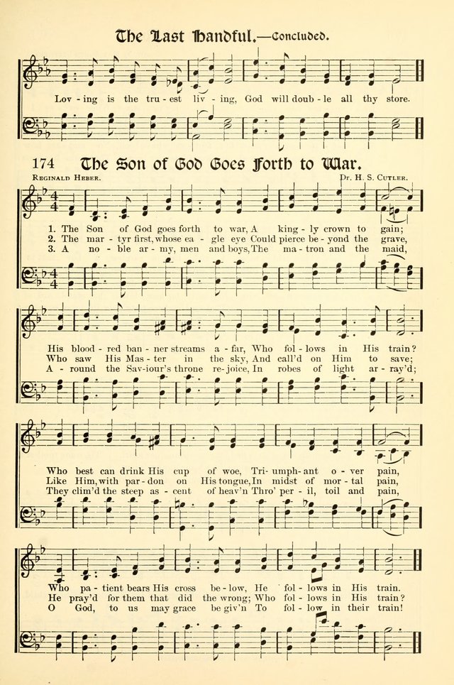 Hymns of the Christian Life. No. 3: for church worship, conventions, evangelistic services, prayer meetings, missionary meetings, revival services, rescue mission work and Sunday schools page 175