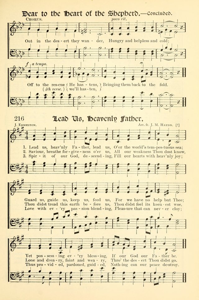 Hymns of the Christian Life. No. 3: for church worship, conventions, evangelistic services, prayer meetings, missionary meetings, revival services, rescue mission work and Sunday schools page 217