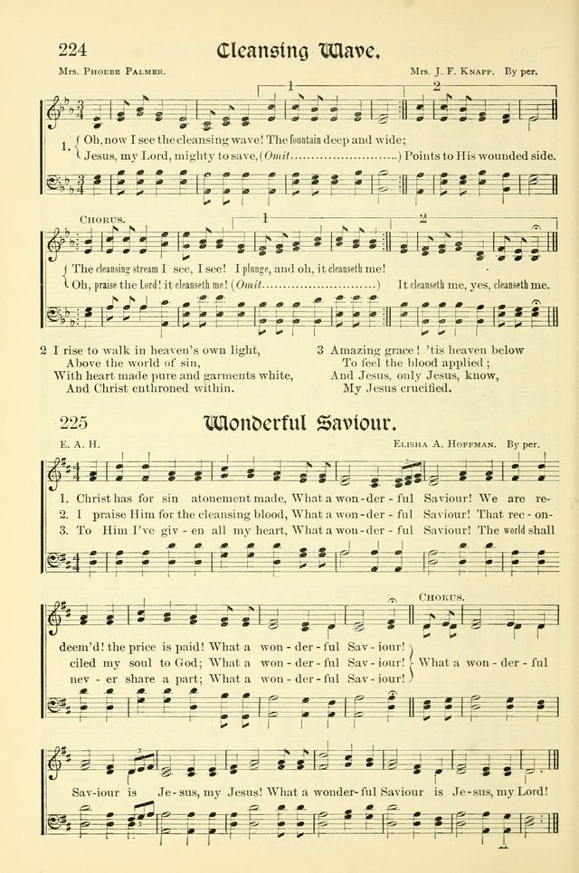 Hymns of the Christian Life. No. 3: for church worship, conventions, evangelistic services, prayer meetings, missionary meetings, revival services, rescue mission work and Sunday schools page 224