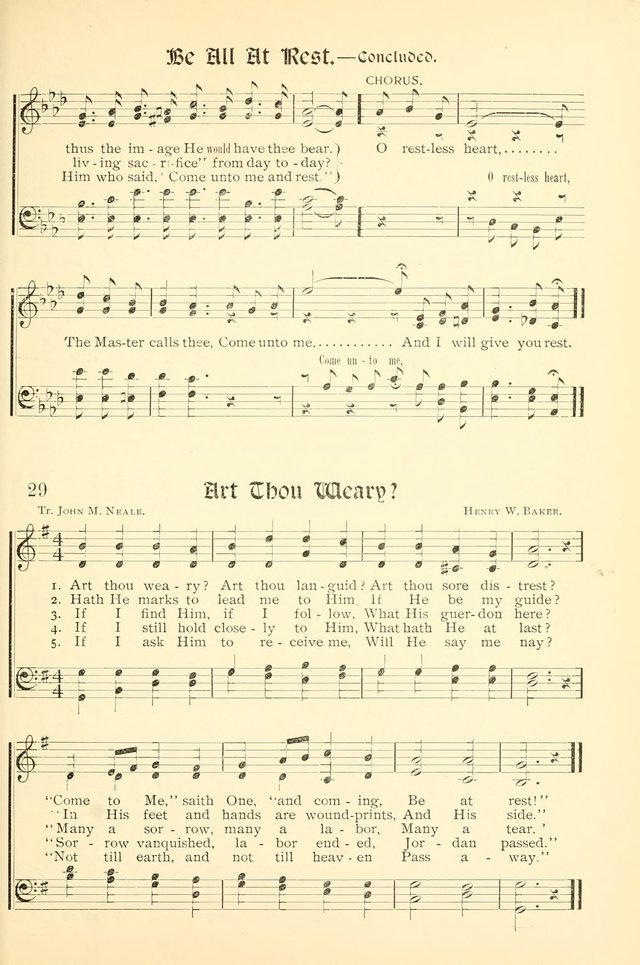 Hymns of the Christian Life. No. 3: for church worship, conventions, evangelistic services, prayer meetings, missionary meetings, revival services, rescue mission work and Sunday schools page 29