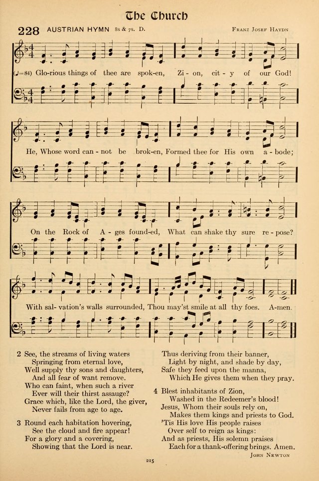 Hymns of the Church: new and old page 223