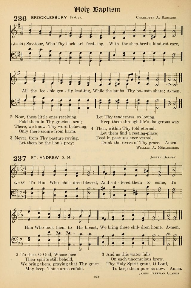 Hymns of the Church: new and old page 230