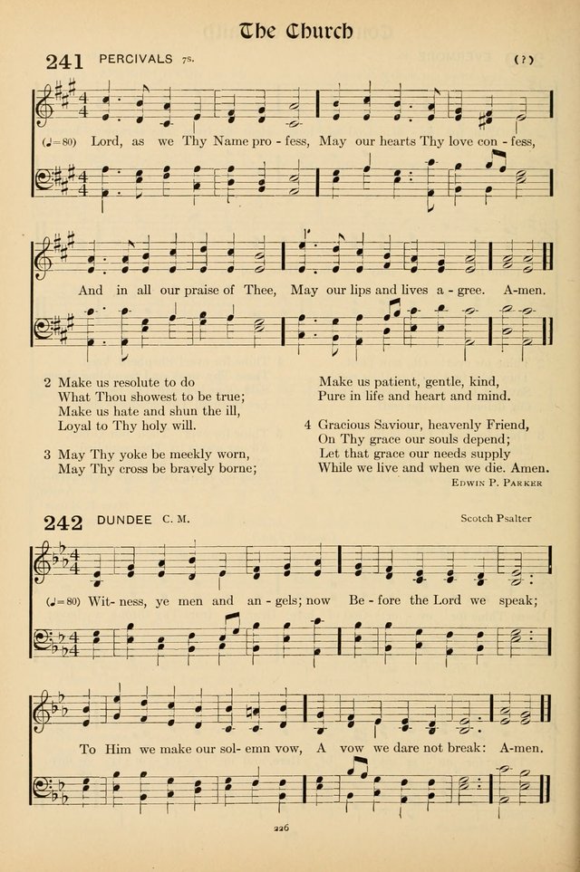 Hymns of the Church: new and old page 234