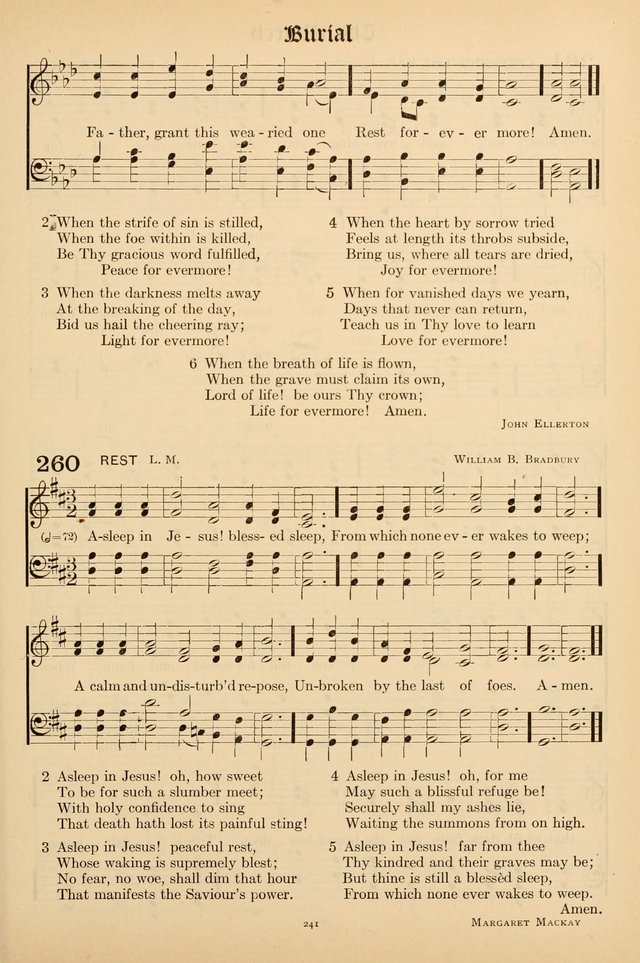 Hymns of the Church: new and old page 249