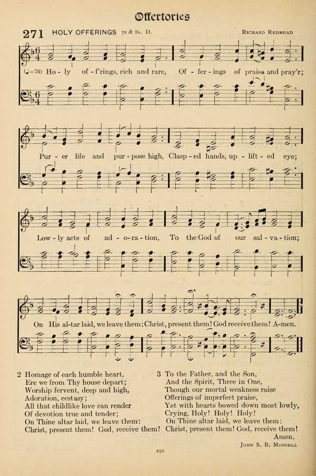 Hymns of the Church: new and old page 260