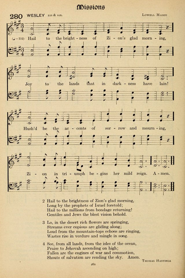 Hymns of the Church: new and old page 268