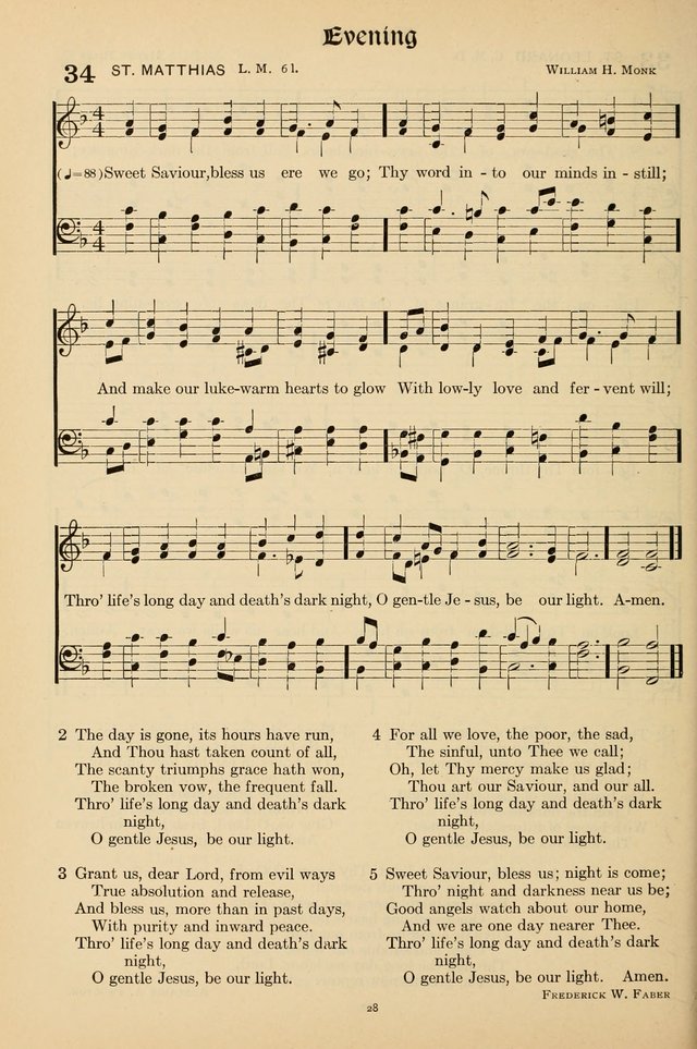 Hymns of the Church: new and old page 28