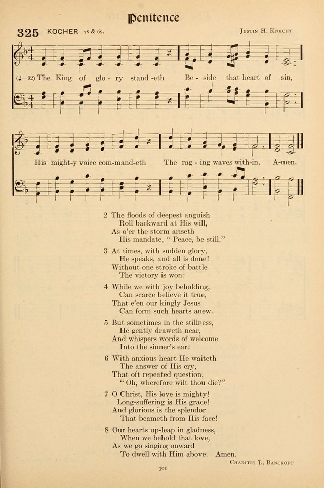 Hymns of the Church: new and old page 309