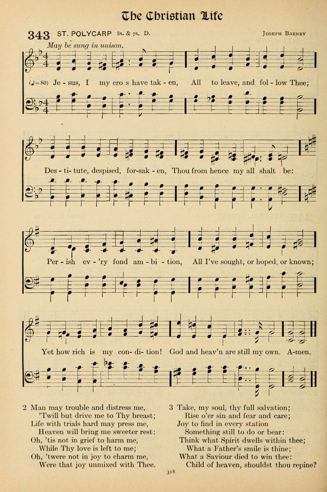 Hymns of the Church: new and old page 326