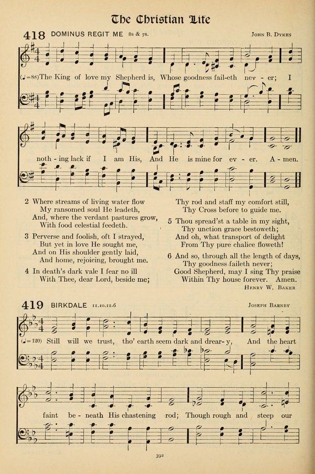 Hymns of the Church: new and old page 400