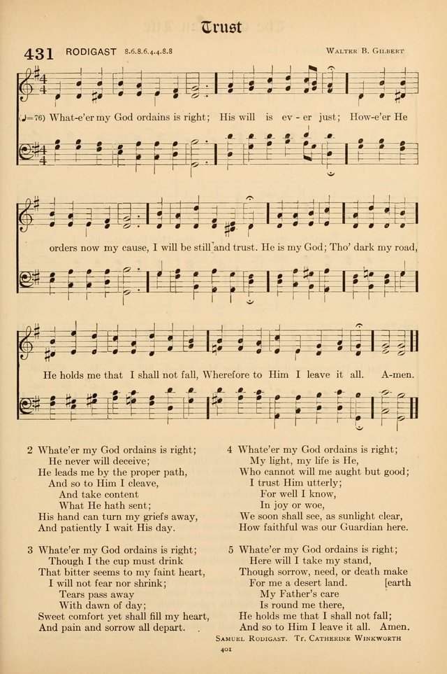 Hymns of the Church: new and old page 409