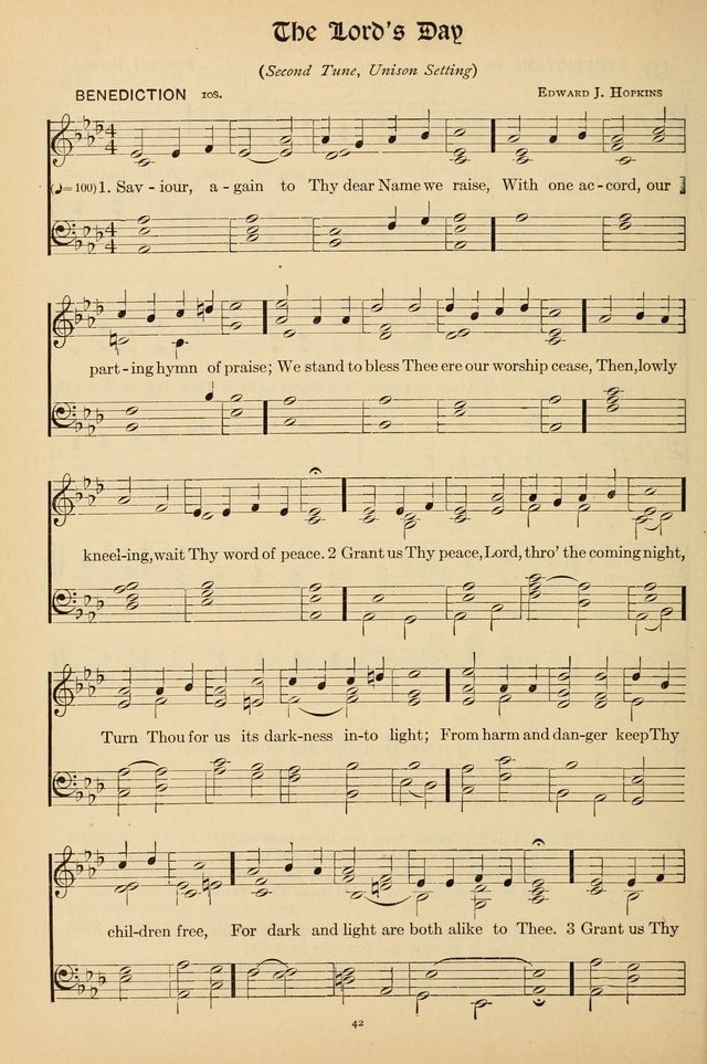 Hymns of the Church: new and old page 42