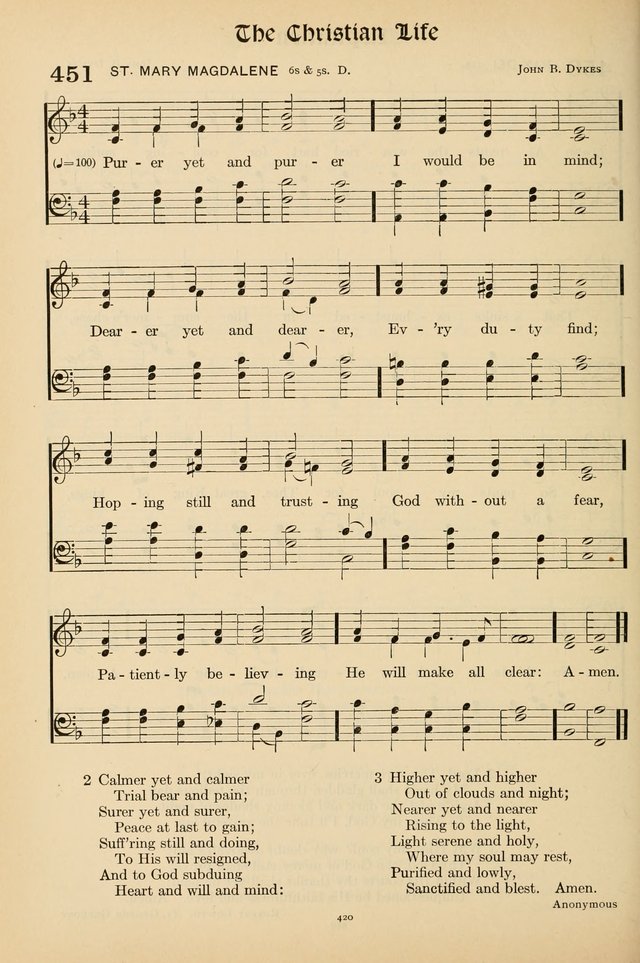 Hymns of the Church: new and old page 428