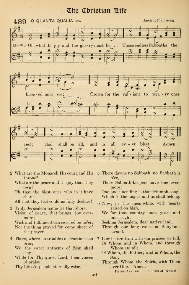 Hymns of the Church: new and old page 466