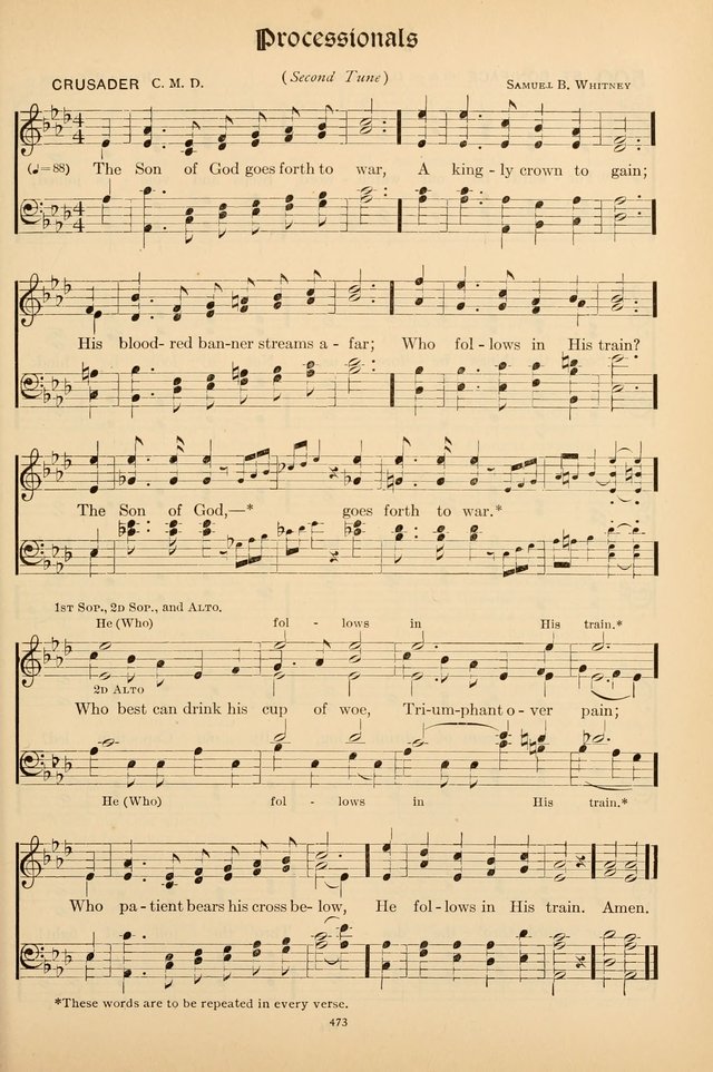 Hymns of the Church: new and old page 481