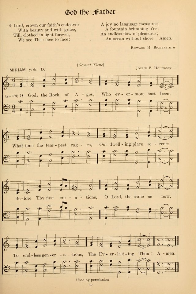 Hymns of the Church: new and old page 49