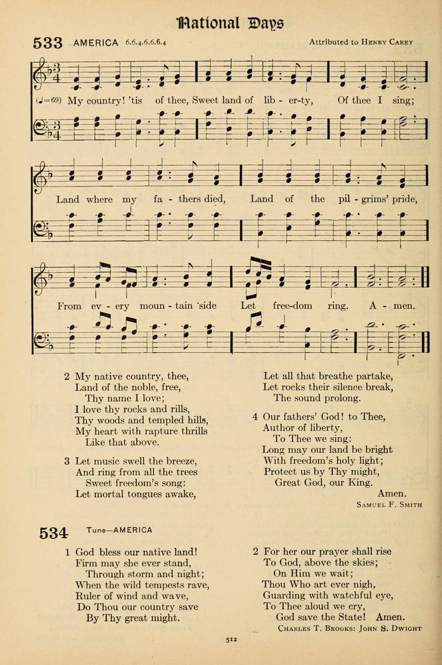 Hymns of the Church: new and old page 522