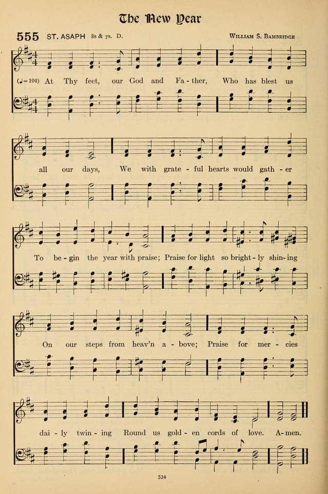 Hymns of the Church: new and old page 544