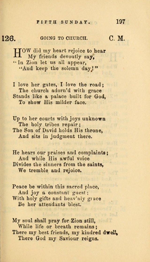 Hymns and Chants: with offices of devotion. For use in Sunday-schools, parochial and week day schools, seminaries and colleges. Arranged according to the Church year page 197