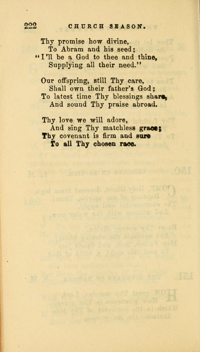 Hymns and Chants: with offices of devotion. For use in Sunday-schools, parochial and week day schools, seminaries and colleges. Arranged according to the Church year page 222