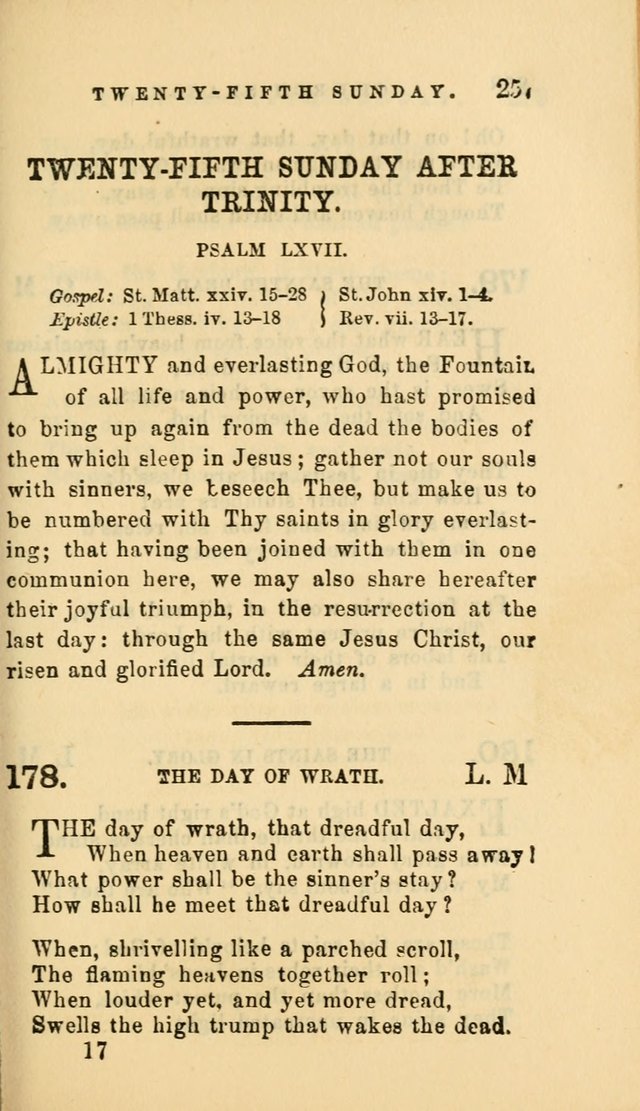 Hymns and Chants: with offices of devotion. For use in Sunday-schools, parochial and week day schools, seminaries and colleges. Arranged according to the Church year page 257