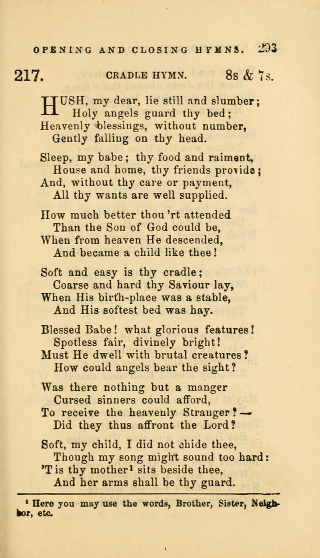 Hymns and Chants: with offices of devotion. For use in Sunday-schools, parochial and week day schools, seminaries and colleges. Arranged according to the Church year page 293