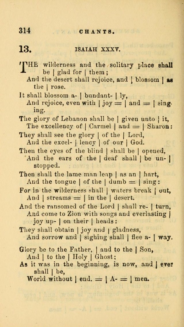 Hymns and Chants: with offices of devotion. For use in Sunday-schools, parochial and week day schools, seminaries and colleges. Arranged according to the Church year page 314