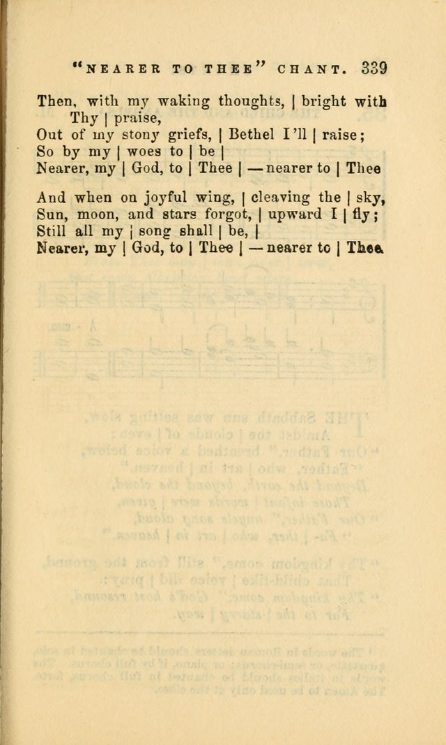 Hymns and Chants: with offices of devotion. For use in Sunday-schools, parochial and week day schools, seminaries and colleges. Arranged according to the Church year page 339