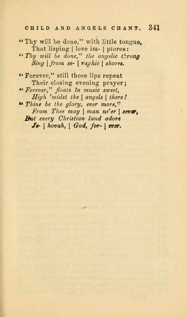 Hymns and Chants: with offices of devotion. For use in Sunday-schools, parochial and week day schools, seminaries and colleges. Arranged according to the Church year page 341