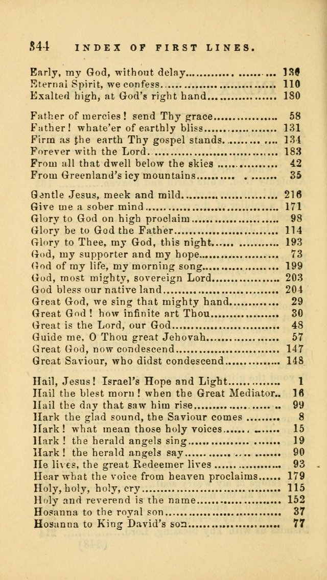 Hymns and Chants: with offices of devotion. For use in Sunday-schools, parochial and week day schools, seminaries and colleges. Arranged according to the Church year page 344