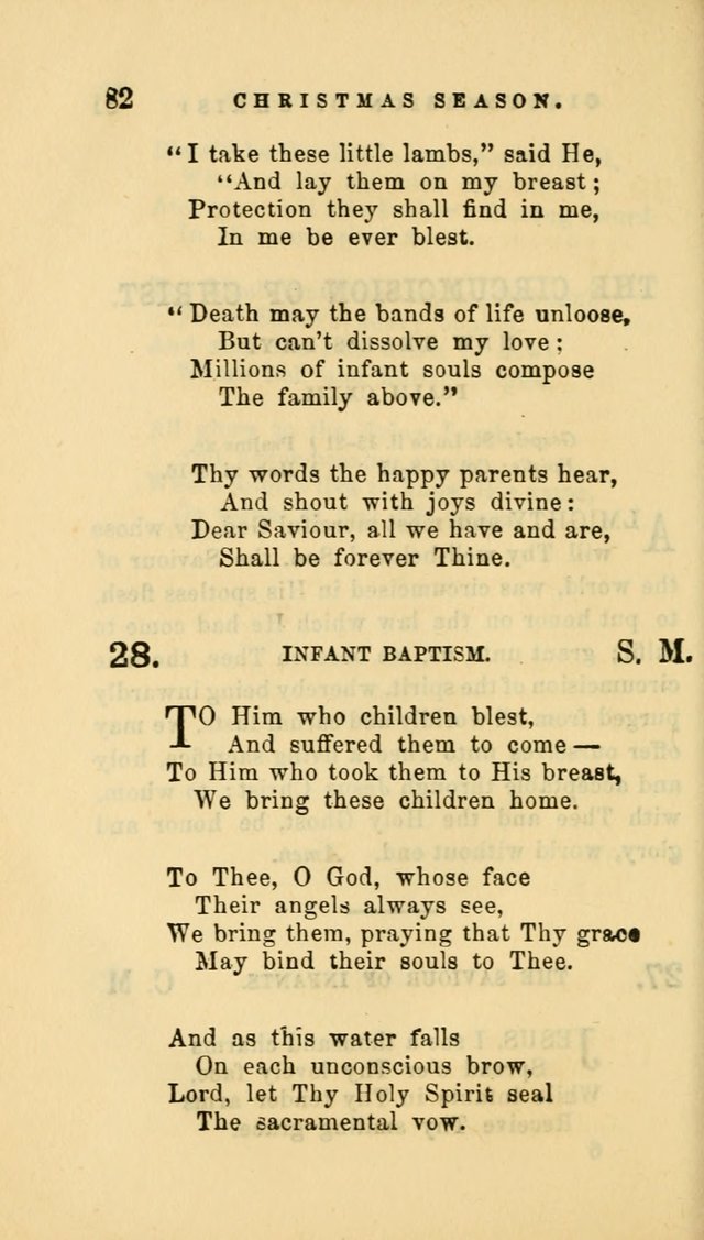 Hymns and Chants: with offices of devotion. For use in Sunday-schools, parochial and week day schools, seminaries and colleges. Arranged according to the Church year page 82