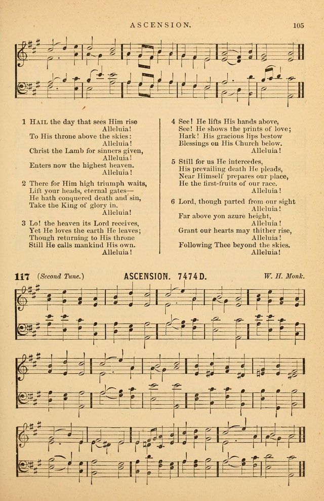 Hymnal Companion to the Prayer Book: suited to the special seasons of the Christian year, and other occasions of public worship, as well as for use in the Sunday-school...With accompanying tunes page 106