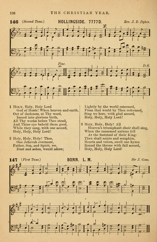 Hymnal Companion to the Prayer Book: suited to the special seasons of the Christian year, and other occasions of public worship, as well as for use in the Sunday-school...With accompanying tunes page 137