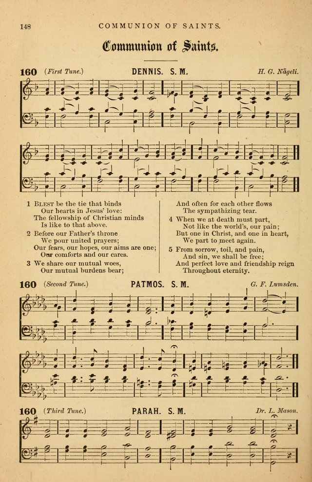 Hymnal Companion to the Prayer Book: suited to the special seasons of the Christian year, and other occasions of public worship, as well as for use in the Sunday-school...With accompanying tunes page 149